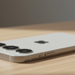 iPhone 17 Pro front design with edge-to-edge display and minimal bezels.